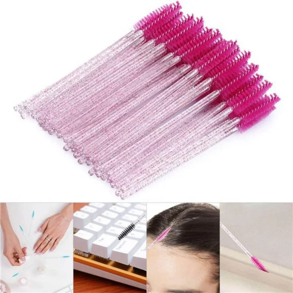 300 Disposable Mascara Wands Eyelash Brush Spoolies for Eye Lash Extension